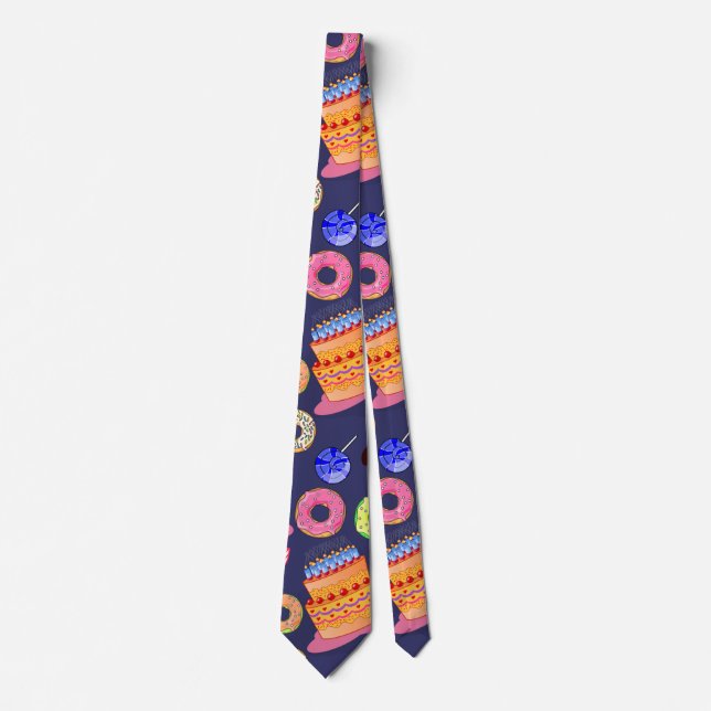 Sugary Delights  Pattern Tie (Front)