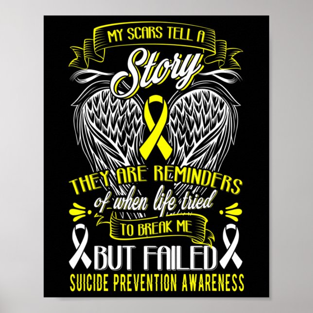 Suicice Prevention Awareness  Poster (Front)