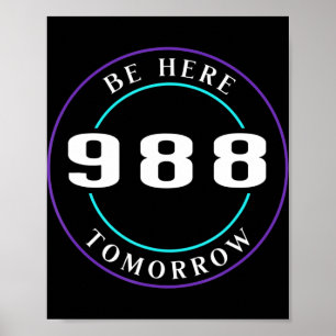 Suicide Awareness 988 - Suicide Prevention 1 Poster