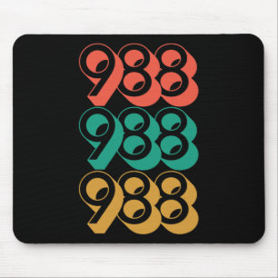 Suicide Awareness - 988 - Suicide Prevention 988 Mouse Pad