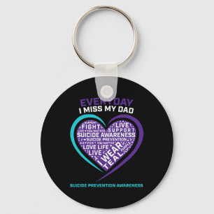 Suicide Awareness Dad Women Men Suicide Prevention Key Ring