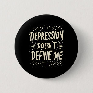Suicide Awareness Depression Anxiety Mental Health 6 Cm Round Badge
