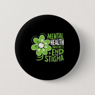 Suicide Awareness Depression Anxiety Mental Health 6 Cm Round Badge