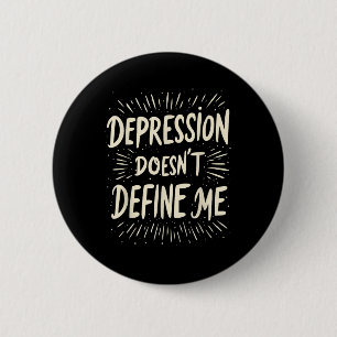Suicide Awareness Depression Anxiety Mental Health 6 Cm Round Badge