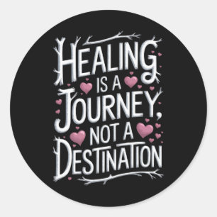 Suicide Awareness Depression Anxiety Mental Health Classic Round Sticker