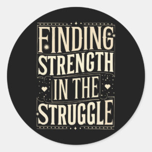 Suicide Awareness Depression Anxiety Mental Health Classic Round Sticker