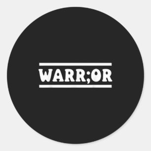 Suicide Awareness Depression Anxiety Mental Health Classic Round Sticker