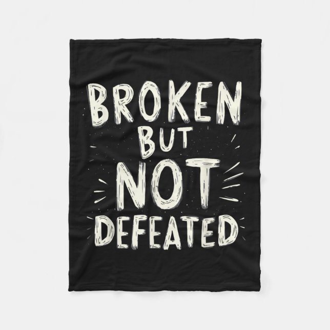 Suicide Awareness Depression Anxiety Mental Health Fleece Blanket (Front)