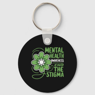 Suicide Awareness Depression Anxiety Mental Health Key Ring