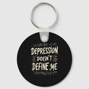 Suicide Awareness Depression Anxiety Mental Health Key Ring