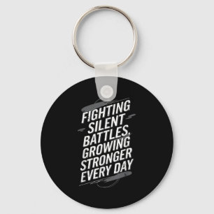 Suicide Awareness Depression Anxiety Mental Health Key Ring