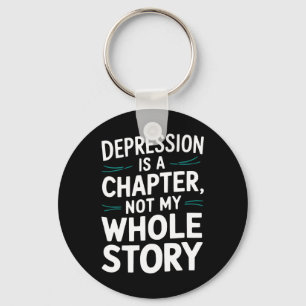 Suicide Awareness Depression Anxiety Mental Health Key Ring