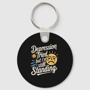 Suicide Awareness Depression Anxiety Mental Health Key Ring