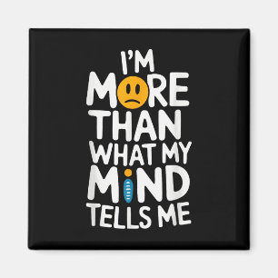Suicide Awareness Depression Anxiety Mental Health Magnet