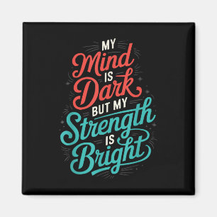 Suicide Awareness Depression Anxiety Mental Health Magnet