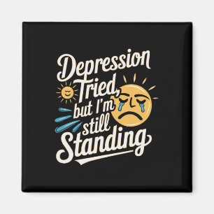 Suicide Awareness Depression Anxiety Mental Health Magnet