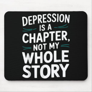 Suicide Awareness Depression Anxiety Mental Health Mouse Pad