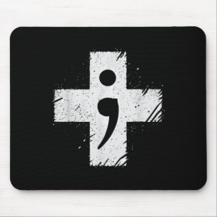 Suicide Awareness Depression Anxiety Mental Health Mouse Pad