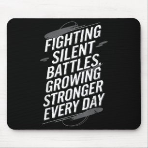 Suicide Awareness Depression Anxiety Mental Health Mouse Pad