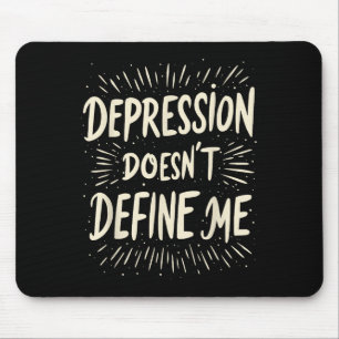 Suicide Awareness Depression Anxiety Mental Health Mouse Pad