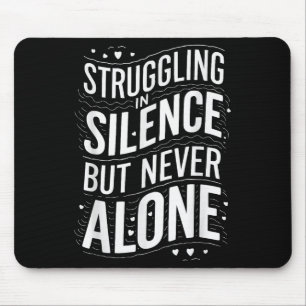 Suicide Awareness Depression Anxiety Mental Health Mouse Pad