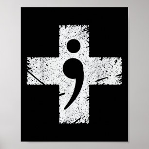 Suicide Awareness Depression Anxiety Mental Health Poster