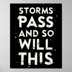 Suicide Awareness Depression Anxiety Mental Health Poster