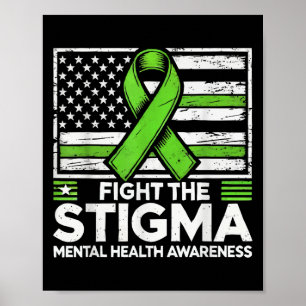 Suicide Awareness Depression Anxiety Mental Health Poster