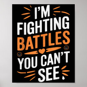 Suicide Awareness Depression Anxiety Mental Health Poster