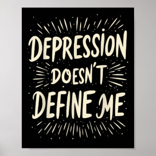 Suicide Awareness Depression Anxiety Mental Health Poster