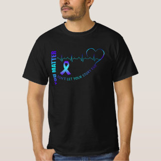 suicide awareness heart T-Shirt