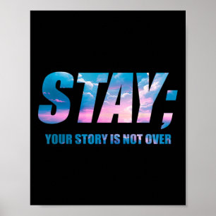 Suicide Awareness Mental Health Awareness Mens And Poster