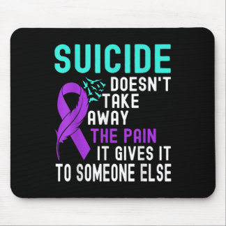 Suicide Awareness Mental Health Suicide Prevention Mouse Pad