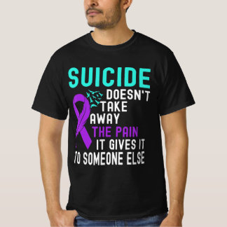 Suicide Awareness Mental Health Suicide Prevention T-Shirt