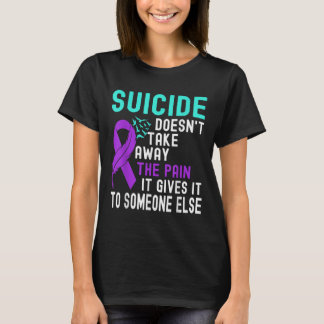 Suicide Awareness Mental Health Suicide Prevention T-Shirt