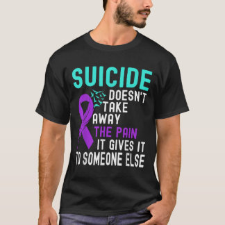 Suicide Awareness Mental Health Suicide Prevention T-Shirt