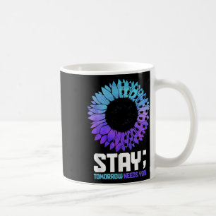 Suicide Awareness Month Stay Mental Health S _1 Coffee Mug