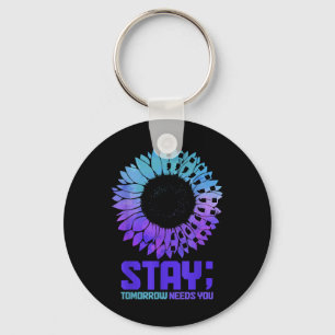 Suicide Awareness Month Stay Mental Health S Key Ring