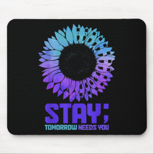 Suicide Awareness Month Stay Mental Health S  Mouse Pad
