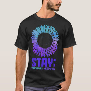 Suicide Awareness Month Stay Mental Health S T-Shirt