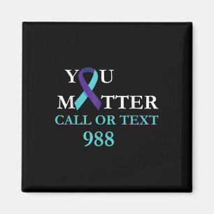 Suicide Awareness Prevention 988 Hotline Shirt - Y Magnet