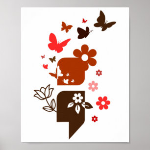 Suicide Awareness Prevention Semicolon Mental Heal Poster