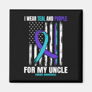 Suicide Awareness Prevention Women Men Uncle Ameri Magnet