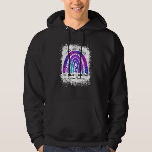 Suicide Awareness Rainbow Don't Leave Before Miraa Hoodie