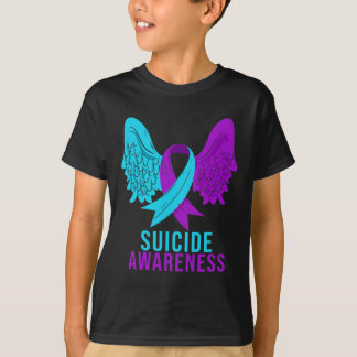 Suicide Awareness Ribbon Mental Health Depression  T-Shirt