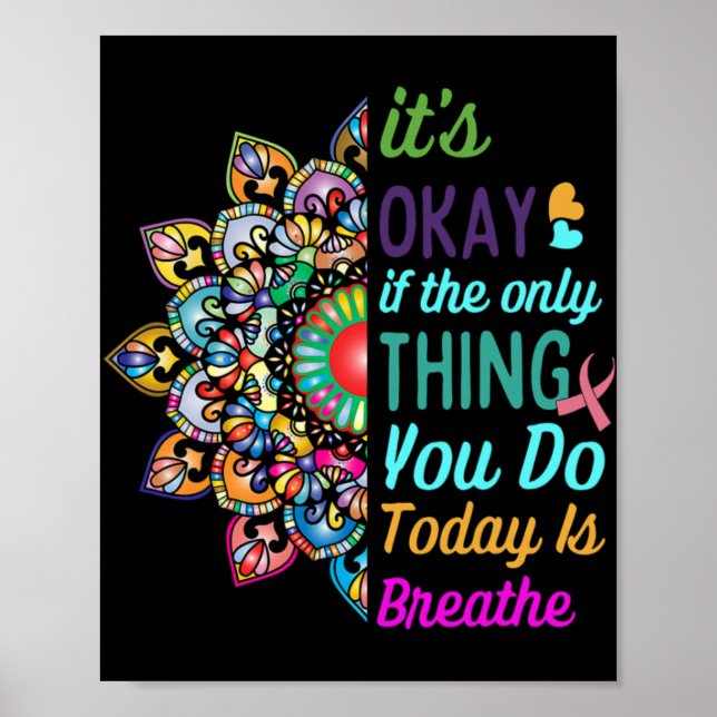 Suicide Awareness Semicolon 988 S 1  Poster (Front)