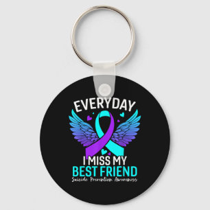Suicide Awareness Shirt Best Friend Suicide Key Ring
