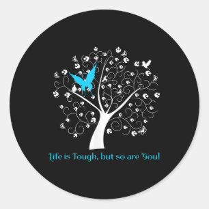 Suicide Awareness Shirt For Women Gift Life Is Classic Round Sticker