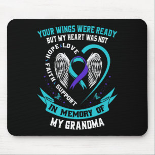 Suicide Awareness Shirt Grandma Prevention Items F Mouse Pad
