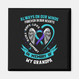 Suicide Awareness Shirt Grandpa Mens Women Prevent Magnet